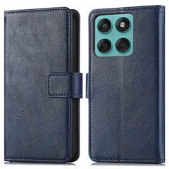 imoshion Luxe Bookcase Motorola Edge 60 Pro - Donkerblauw