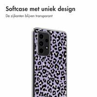 imoshion Design hoesje Samsung Galaxy A52(s) (5G/4G) - Leopard Lilac