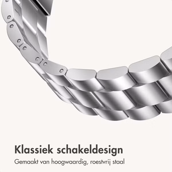 imoshion Stalen bandje  - Universeel 18 mm aansluiting - Zilver