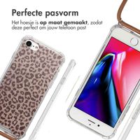 imoshion Design hoesje met koord Apple iPhone SE (2022 / 2020) / 8 / 7 - Leopard Mood