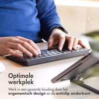 imoshion Wireless Bluetooth Keyboard - Draadloos toetsenbord - QWERTY - Zwart