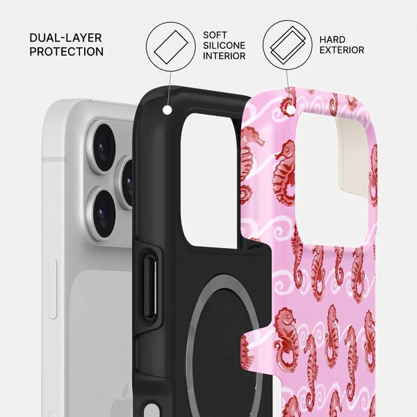 Burga Tough Back Cover with MagSafe Apple iPhone 17 Pro Max - Coral Reef