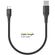 Accezz USB-C naar USB kabel Samsung Galaxy A54 (5G) - 0,2 meter - Zwart