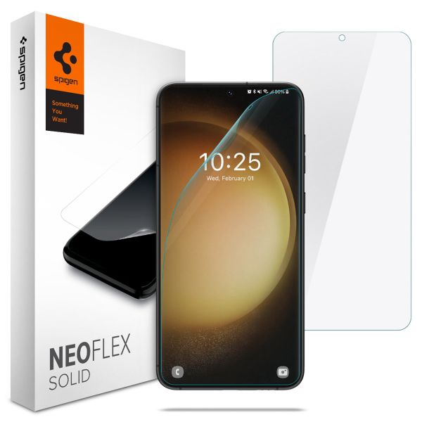 Spigen Neo Flex Screenprotector Duo Pack Samsung Galaxy S23