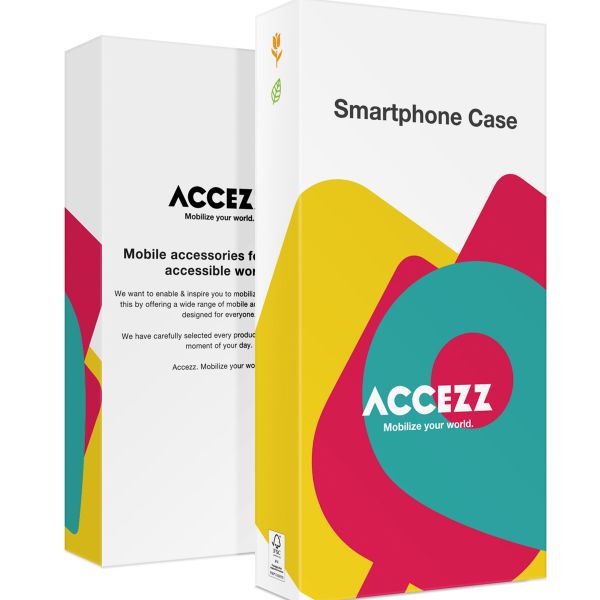 Accezz 100% Recycled Clear Backcover iPhone 15 Plus - Transparant