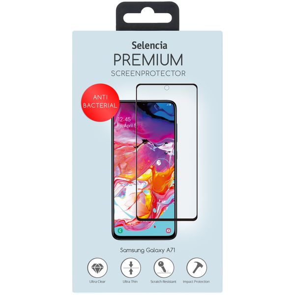 Selencia Glas Anti-Bacteriële Screenprotector Galaxy A71/Note 10 Lite