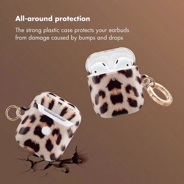 Selencia Vivid case  Apple AirPods 1 / 2 - Wild Leo