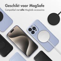 imoshion Color Backcover met MagSafe Apple iPhone 15 Pro Max - Lila