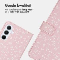 imoshion Design Bookcase Samsung Galaxy A56 - Pink Bazaar Flowers
