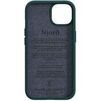 Njorð Collections Salmon Leather MagSafe Case iPhone 13 - Dark Green