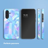 Selencia Vivid Tough Backcover Samsung Galaxy A36 / A56 - Holographic Blue Dream