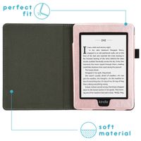 imoshion Vegan Leather Bookcase Amazon Kindle Paperwhite 4 (2018) -Rosé Goud