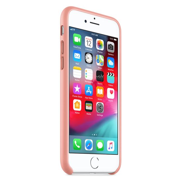 Apple Leather Backcover Apple iPhone SE (2022 / 2020) / 8 / 7 - Soft Pink