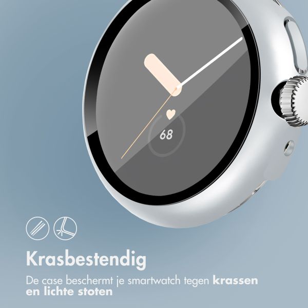imoshion Full Cover Hardcase Google Pixel Watch / Watch 2 / Watch 3 / Watch 4 (41 mm) - Zilver