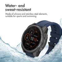 imoshion QuickFit® Line Silicone Band - Garmin QuickFit® 20 mm attachment - Dark Blue