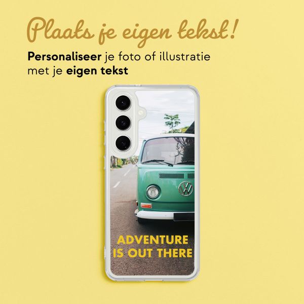 Ontwerp je eigen MagSafe Clear Case Samsung Galaxy S25 FE - Transparant