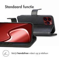 imoshion Luxe Bookcase Apple iPhone 15 Pro Max - Zwart