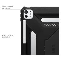 UAG Scout Bookcase Apple iPad Pro 11 (2025) M5 / (2024) M4 - Black
