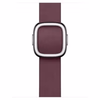 Apple Modern Buckle FineWoven Apple Watch Series 1 t/m 9 / SE (38/40/41 mm) | Series 10 / 11 (42 mm) - Maat L - Mulberry
