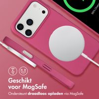 imoshion Color Backcover met afneembaar koord met MagSafe Apple iPhone 17 Pro Max - Raspberry