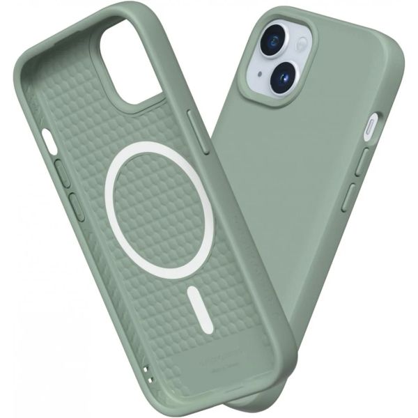 RhinoShield SolidSuit Backcover MagSafe iPhone 15 - Classic Sage Green