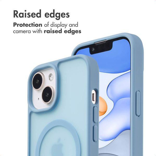 imoshion Colour Guard Back Cover with MagSafe Apple iPhone 15 - Light blue