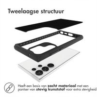 imoshion Rugged Hybrid Case Samsung Galaxy S23 Ultra - Zwart