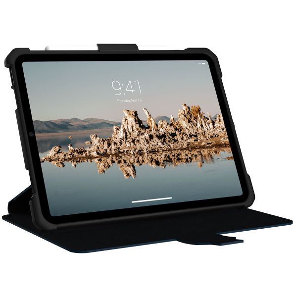 UAG Metropolis Book Case Apple iPad 11 (2025) 11 inch A16 / iPad 10 (2022) 10.9 inch - Blue