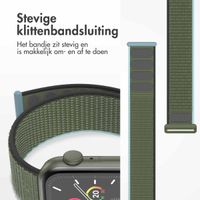 imoshion Nylon bandje Apple Watch Series 1 t/m 9 / SE (38/40/41 mm) | Series 10 / 11 (42 mm) - Dark Olive