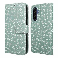 imoshion Design Bookcase Samsung Galaxy A17 - Smoke Green Flowers