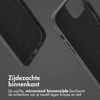 Accezz Leather Bookcase 2-in-1 met MagSafe Apple iPhone 14 - Onyx Black