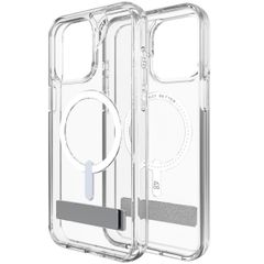 ZAGG Crystal Palace Snap KickStand Case met MagSafe iPhone 15 Pro Max - Transparant