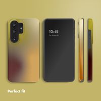 Selencia Vivid Back Cover Samsung Galaxy S26 Ultra - Gradient Olive Dust