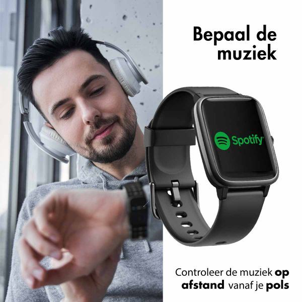 Lintelek Smartwatch ID205G - Zwart