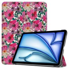 imoshion Design Trifold Bookcase Apple iPad Air 13 inch (2025) M3 / (2024) M2 - Floral Water Color