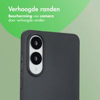 imoshion Color Backcover Samsung Galaxy S25 Edge - Zwart