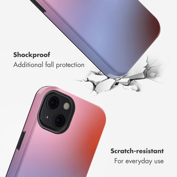 Selencia Vivid Back Cover with MagSafe Apple iPhone 13 - Gradient Soft Blush
