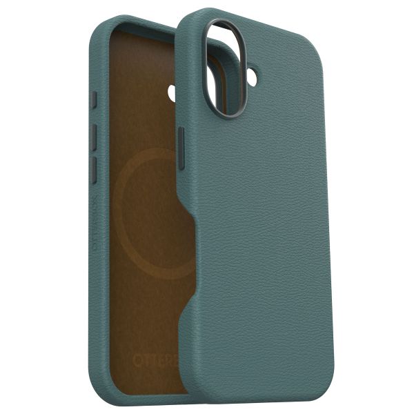 OtterBox Symmetry Cactus leren Backcover iPhone 16 - Juniper Sprig