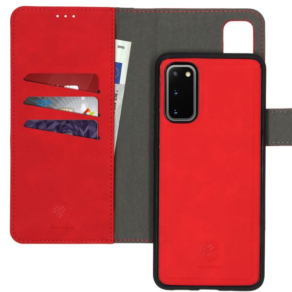 imoshion Uitneembare 2-in-1 Luxe Bookcase Samsung Galaxy S20 - Rood