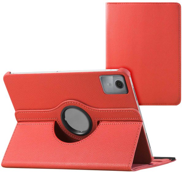 imoshion 360° draaibare Bookcase Lenovo Tab M11 - Rood