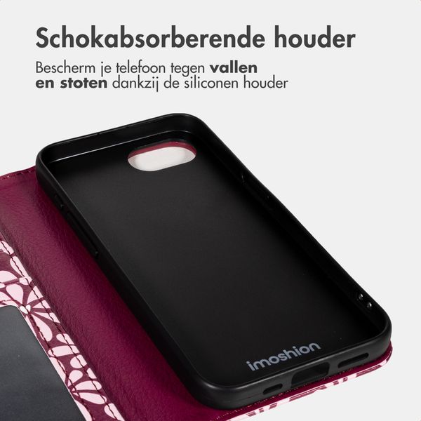 imoshion Design Bookcase Apple iPhone 17e / 16e - Bloom Love Blush