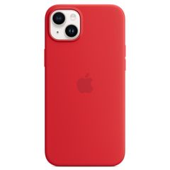Apple Silicone Backcover MagSafe Apple iPhone 14 Plus - Rood