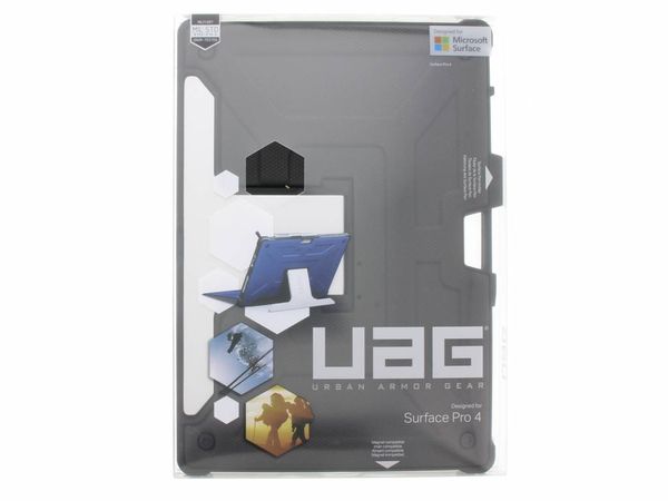 UAG Armor Gear Backcover Microsoft Surface Pro 7 / 6 / 4 - Zwart