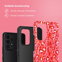 Selencia Vivid Tough Backcover Samsung Galaxy A53 - Wild Spots Lipstick
