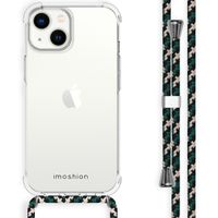 imoshion Backcover met koord Apple iPhone 14 - Green Multi Color