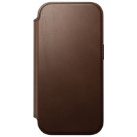 Nomad Modern Leather Folio Bookcase Apple iPhone 18 Pro / 17 Pro - Brown