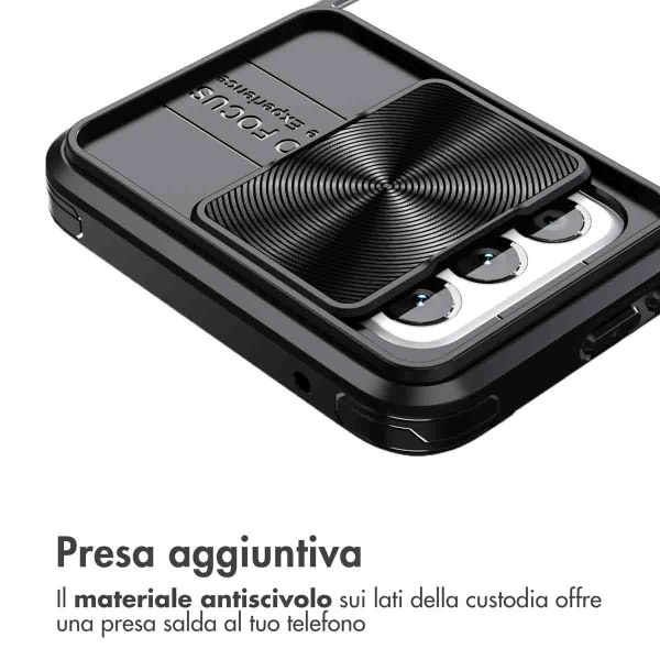 imoshion Camslider Backcover Samsung Galaxy A52(s) (5G/4G) - Zwart
