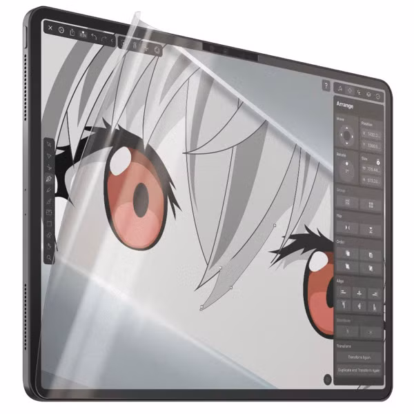 PanzerGlass GraphicPaper Ultra-Wide Fit Screenprotector Apple iPad Pro 13 (2024) M4 / Air 13 inch (2025) M3 / (2024) M2