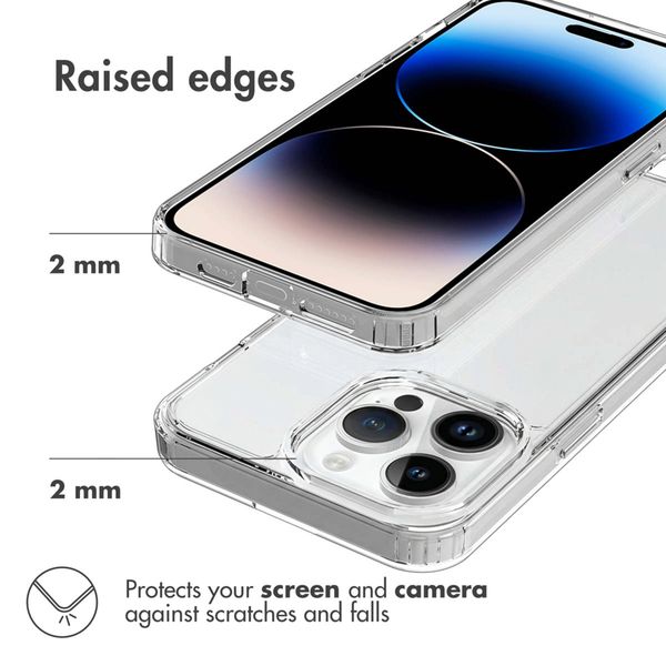 Accezz Xtreme Impact Back Cover Apple iPhone 15 Pro Max - Transparent