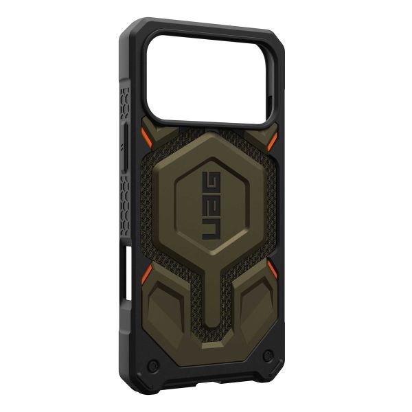 UAG Monarch Pro Backcover Apple iPhone 17 Pro Max - Kevlar Element Green